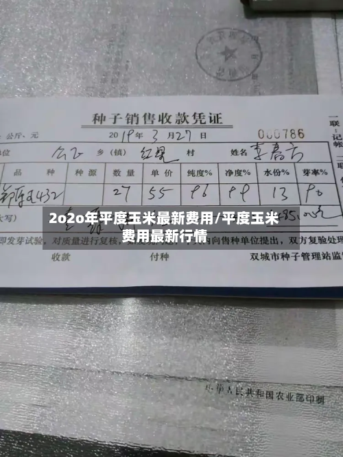 2o2o年平度玉米最新费用/平度玉米费用最新行情