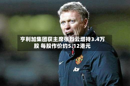亨利加集团获主席张烈云增持3.4万股 每股作价约5.12港元-第1张图片