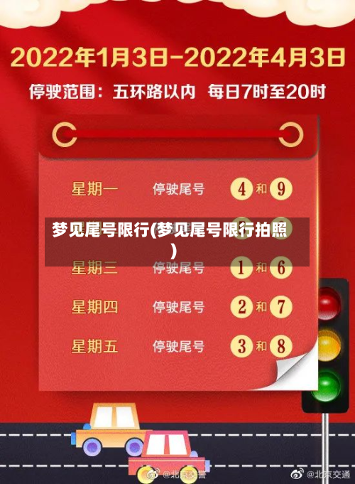 梦见尾号限行(梦见尾号限行拍照)-第2张图片