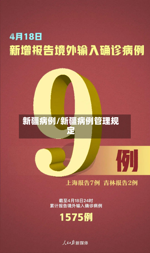 新疆病例/新疆病例管理规定