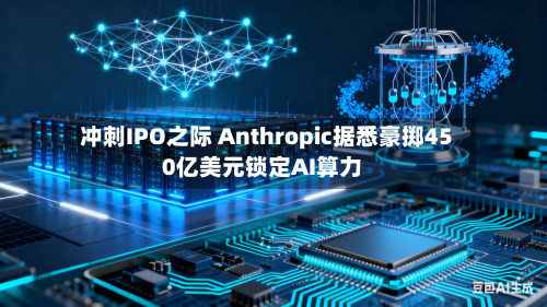 冲刺IPO之际 Anthropic据悉豪掷450亿美元锁定AI算力