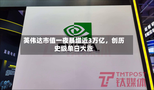 英伟达市值一夜暴增近3万亿，创历史级单日大涨-第2张图片