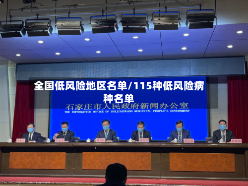 全国低风险地区名单/115种低风险病种名单