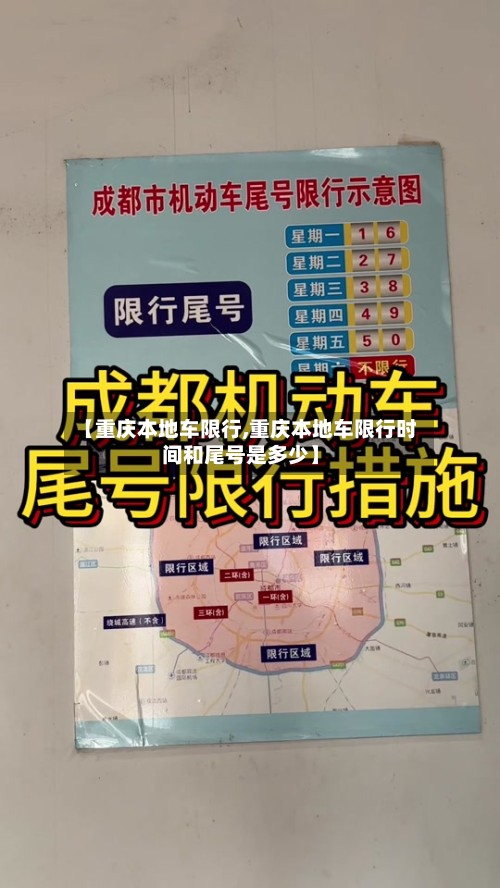 【重庆本地车限行,重庆本地车限行时间和尾号是多少】
