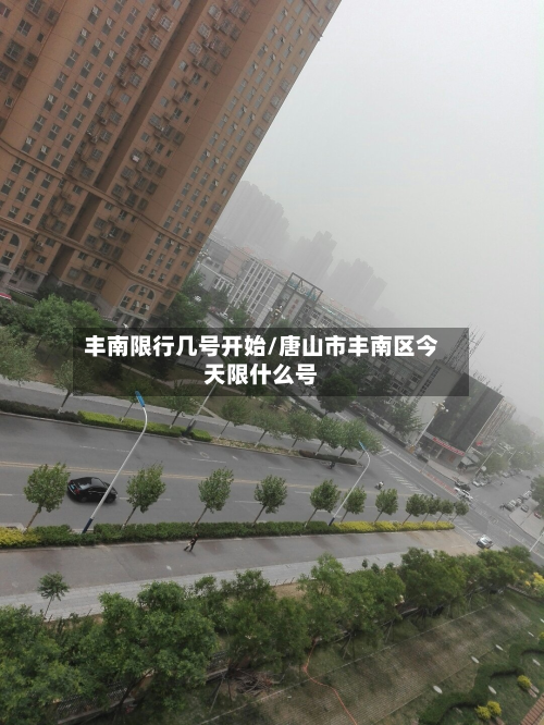 丰南限行几号开始/唐山市丰南区今天限什么号-第3张图片