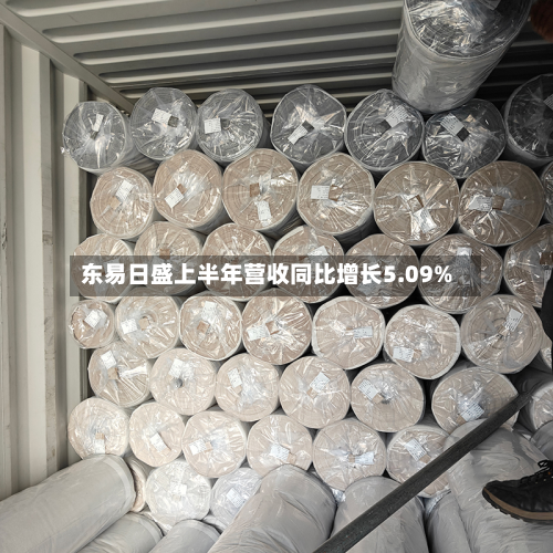东易日盛上半年营收同比增长5.09%