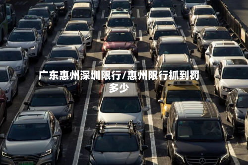广东惠州深圳限行/惠州限行抓到罚多少-第2张图片